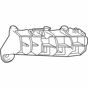 Lexus 52563-46020 RETAINER, RR BUMPER