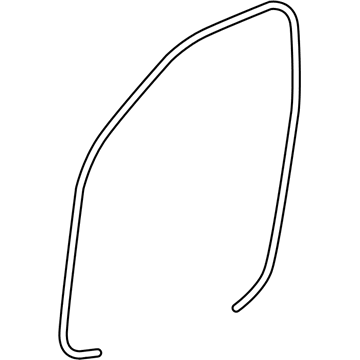 Lexus LS600hL Door Seal - 62312-50041-C1