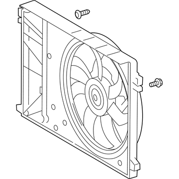 Lexus ES300h Cooling Fan Assembly - 16360-31500