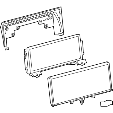 Lexus 83290-60401 Meter Assembly, ACCESSOR