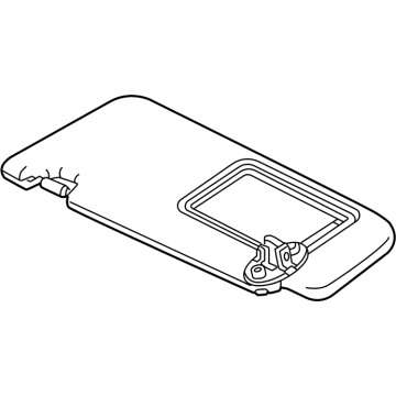 Lexus 74310-0E230-C0 VISOR ASSY, RH