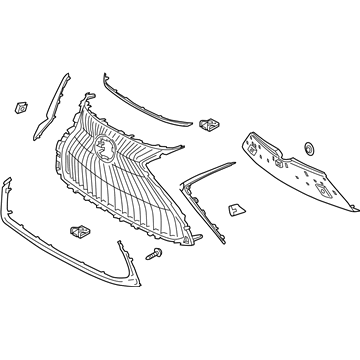 Lexus ES250 Grille - 53101-06J20