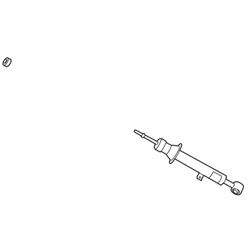 2023 Lexus RC F Strut Housing - 48510-80C26