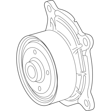 2024 Lexus TX550h+ Water Pump - 16100-25040