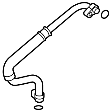 Lexus RX450h+ A/C Hose - 88712-48350