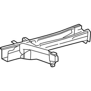 Lexus 57420-0E021 MEMBER ASSY, FLOOR S