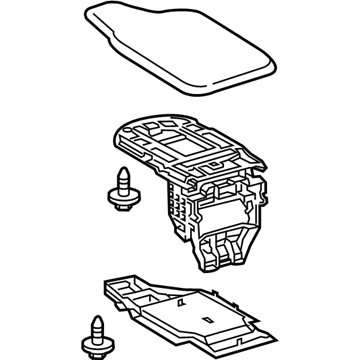 2023 Lexus RC F Armrest - 58920-24140-C1