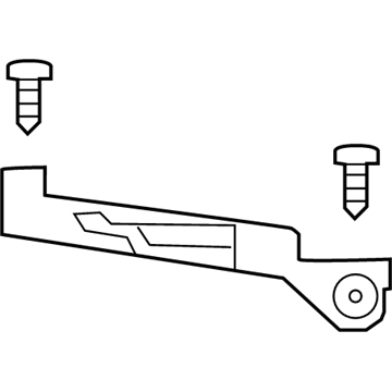 Lexus 81194-76070 RETAINER, HEADLAMP P