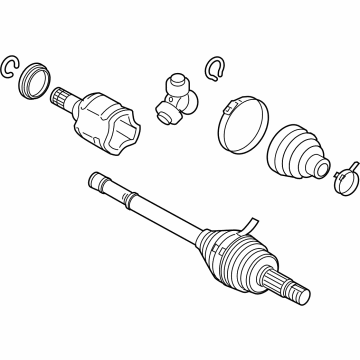 Lexus 42340-0E200 SHAFT ASSY, RR DRIVE