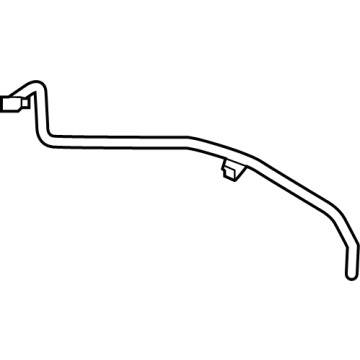 Lexus 88539-0E210 HOSE, DRAIN COOLER