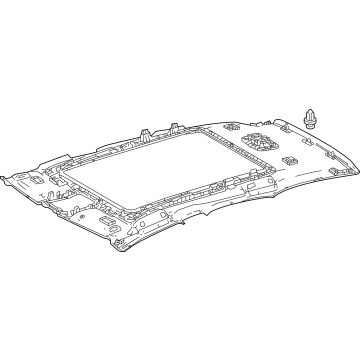 Lexus 63310-48770-C0 HEADLINING ASSY, ROO