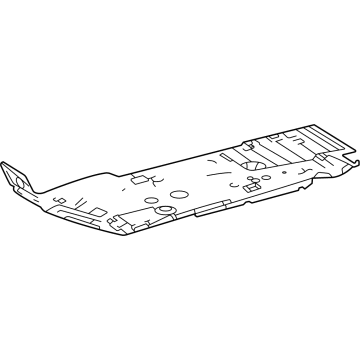 2025 Lexus TX550h+ Floor Pan - 58112-0E010