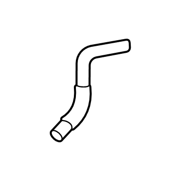 Lexus 16297-70020 HOSE, WATER BY-PASS