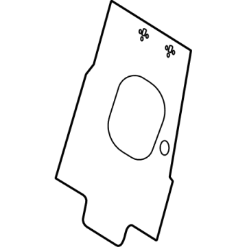 Lexus 71695-78020 PROTECTOR, RR SEAT B