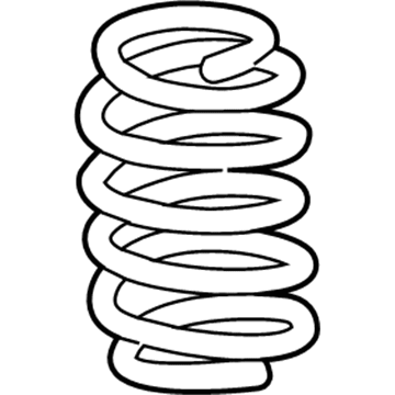 2016 Lexus RC350 Coil Springs - 48231-24320