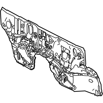 Lexus 55101-0E230 PANEL SUB-ASSY, DASH