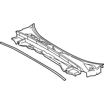 Lexus 55708-0E270 LOUVER SUB-ASSY, COW