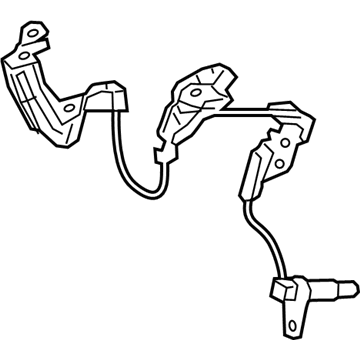 2023 Lexus LS500 Speed Sensor - 89543-50050