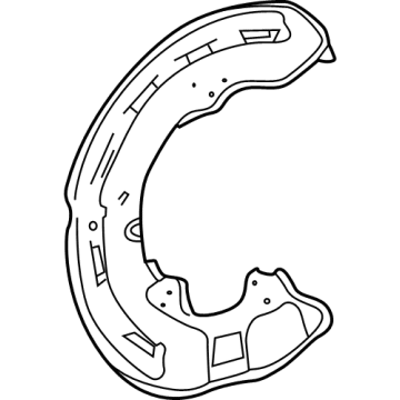 2021 Lexus LS500 Backing Plate - 47781-50080