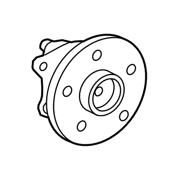 Lexus 42410-0E080 HUB & BEARING ASSY