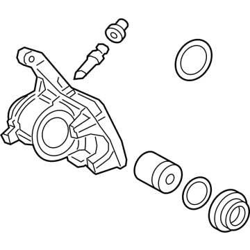 Lexus 47830-0E140 CYLINDER ASSY, RR DI