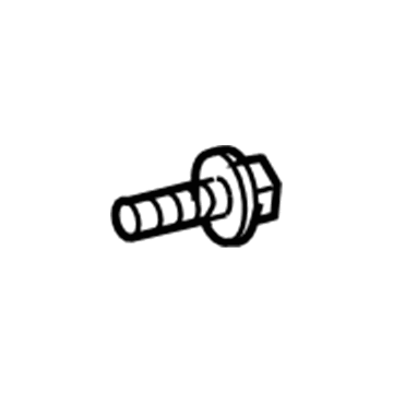 Lexus 90080-15080 Screw, CROSSRECESS H