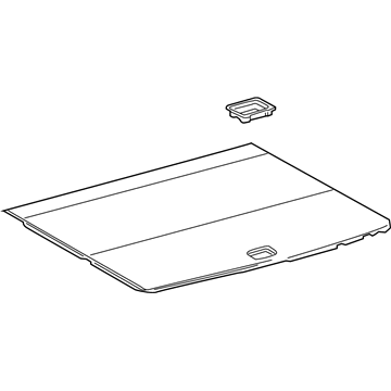 Lexus 58410-0E070-C1 Board Assembly, Deck