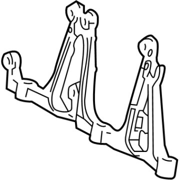 Lexus 17163-F0010 BRACKET, HEAT INSULA