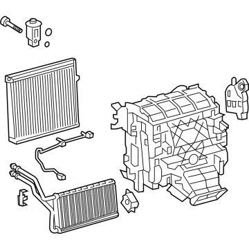 Lexus 87050-78250 RADIATOR ASSY, AIR C