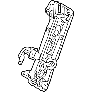 Lexus 71305-48150 HINGE SUB-ASSY, RR S