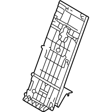 Lexus 71087-48150-C0 BOARD SUB-ASSY, RR S