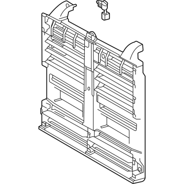 Lexus 53190-48010 SHUTTER ASSY, RADIAT