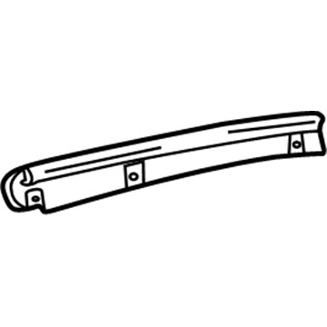 Lexus 66424-30040 Spacer, Side Rail, Rear LH