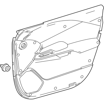 Lexus 67620-0E871-23 PANEL ASSY, FR DOOR