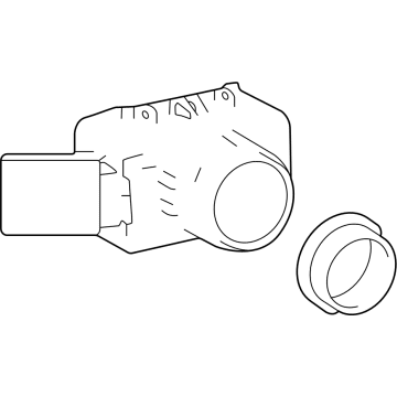 2024 Lexus RZ450e Parking Assist Distance Sensor - 89341-K0060-C1