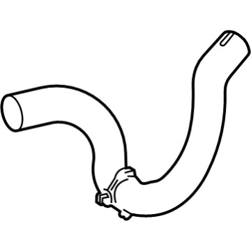 Lexus 16572-F0150 HOSE, RADIATOR, NO.2