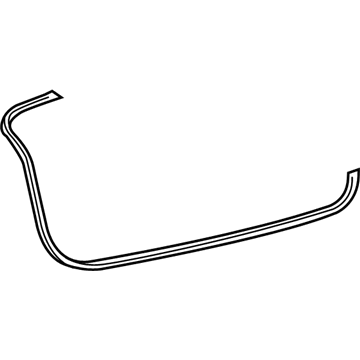 2010 Lexus GS450h Weather Strip - 64461-30340