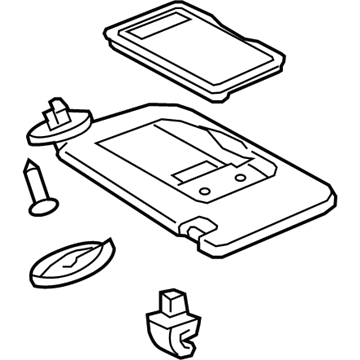 2013 Lexus IS350 Sun Visor - 74320-53280-A0