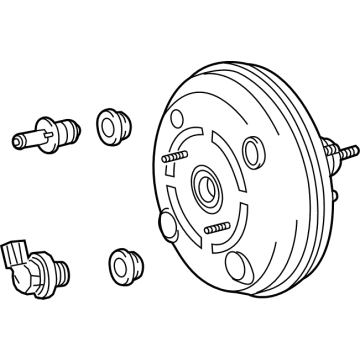 2022 Lexus RX450h Brake Booster - 44610-0E140