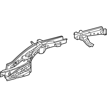 Lexus 57601-F6900 MEMBER SUB-ASSY, RR