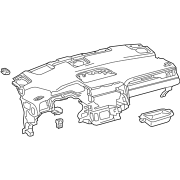 Lexus 55401-48210-C2 PAD SUB-ASSY, INSTRU