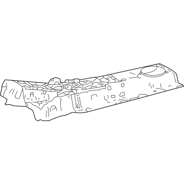 Lexus 58013-0E170 PANEL SUB-ASSY, FR F