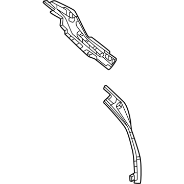 Lexus 61804-0E080 REINFORCEMENT SUB-AS