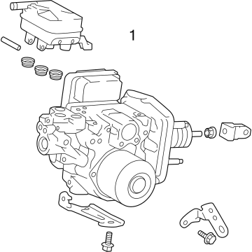 Lexus RX500h Brake Master Cylinder - 47050-48400