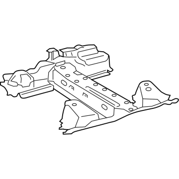 Lexus 57043-48020 REINFORCEMENT SUB-AS