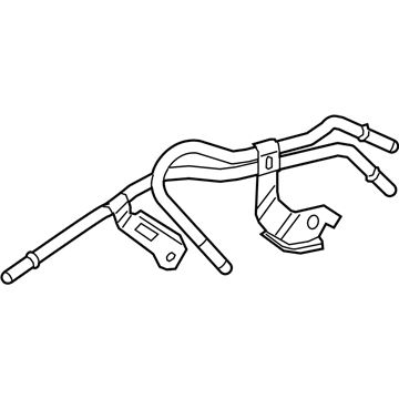 Lexus ES350 Automatic Transmission Oil Cooler Hose - 32907-0E030