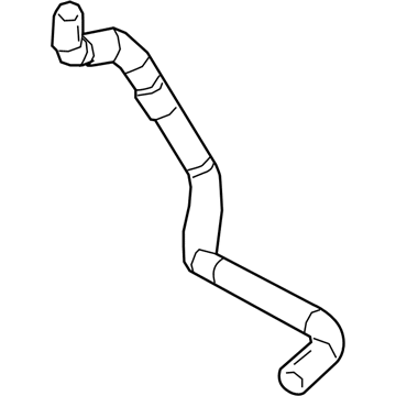 Lexus ES300h Coolant Reservoir Hose - 16267-31140