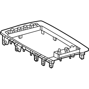 Lexus 58981-0E070 RETAINER, CONSOLE CO