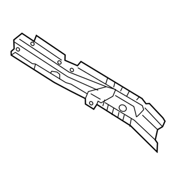 Lexus 57167-0E070 GUSSET, Front CROSSMEMBER