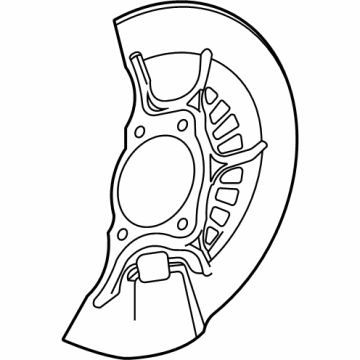 Lexus TX500h Backing Plate - 47782-0E060